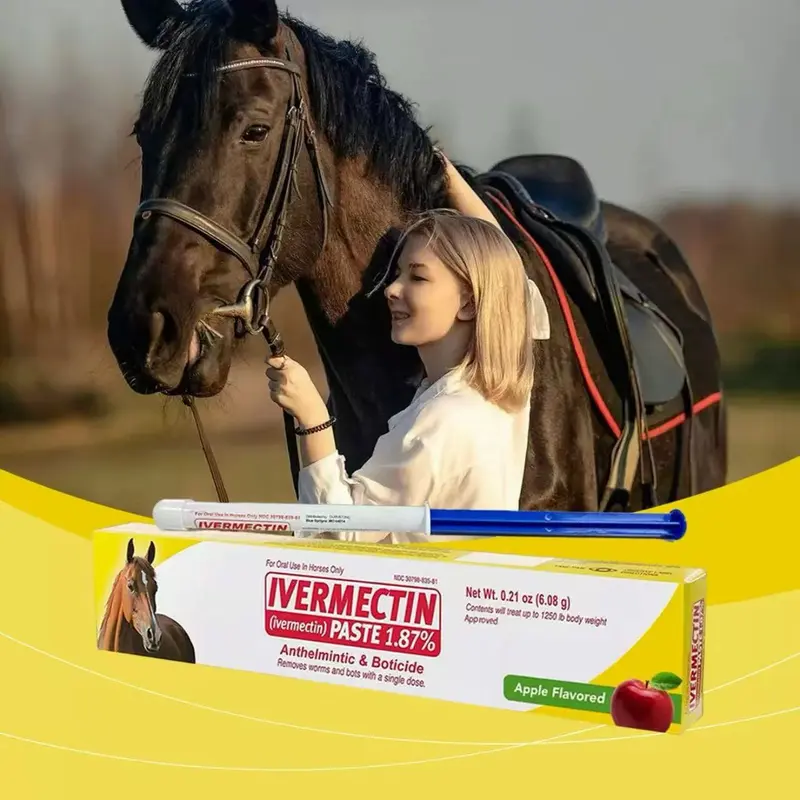 Ivermectin Paste 1.87% for Deworming Horses – Pack of 2 - Image 4