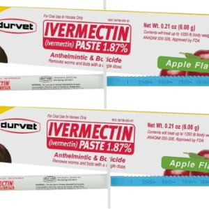 Ivermectin Paste 1.87% for Deworming Horses – Pack of 2