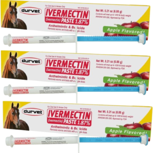 Ivermectin Paste 1.87% | Horse Deworming Paste | Pack of 3